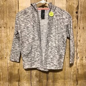 Champion Open Front Hooded Jacket Girls XS (4-5)